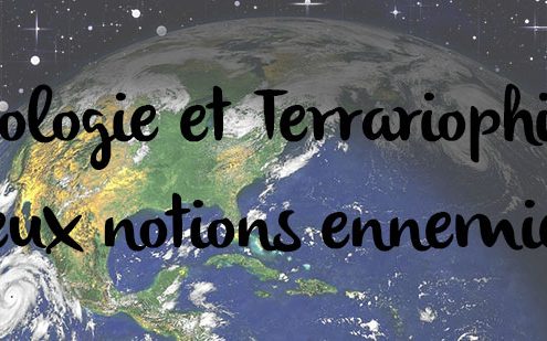 ecologie et terrariophilie