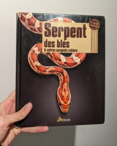 serpent des blés par les éditions Artémis